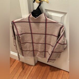 Tahari Beige Turtle-Neck Women’s S Sweater